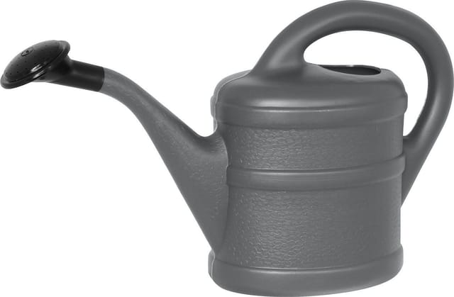 Geli - Gießkanne 1 Liter anthrazit Kunststoff Blumengießkanne Blumengießer