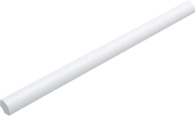 Viertelstab 250 cm 12 x 12 mm weiß Leisten - Primo