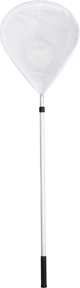 Paladin Teichkescher 2 tlg. weiß 180 cm Kescher stufenlose Teleskopstange