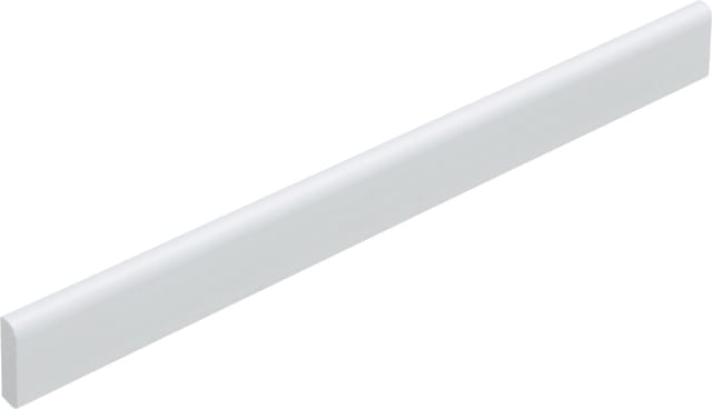 Abschlussleiste 250 cm 21 x 5 mm weiß Leisten - Primo