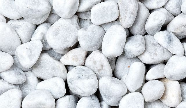 Bellamoli Granulati - Bellamoli Gestaltungskiesel Bianco Carrara weiß ca.25-40 mm, 25 kg Kieselsteine
