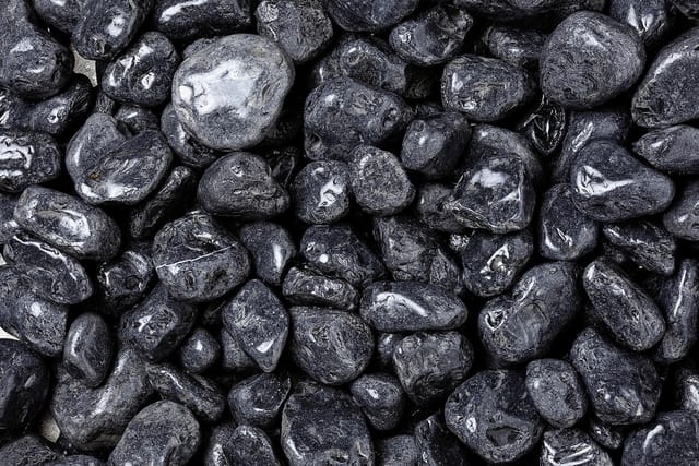 Bellamoli Granulati - Bellamoli Gestaltungskiesel Nero Ebano schwarz ca. 7-15 mm, 25 kg Kieselsteine