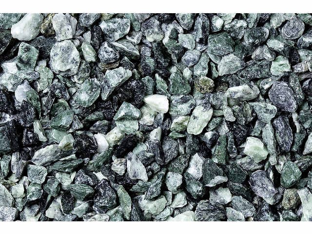 Bellamoli Granulati - Splitt Verde Alpi 22 - 30 mm grün 25 kg Kies & Splitt