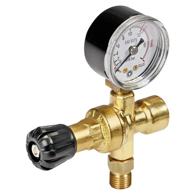 Rothenberger - Druckminderer mit 1 Manometer Löten & Abflammgeräte