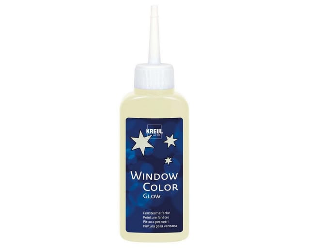 Window Color Nachtleuchtfarbe 80 ml Bastelfarben - Kreul