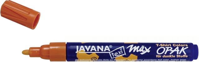 Kreul - Javana texi mäx Opak Stoffmalfarbe für helle und dunkle Stoffe weiß Stoffmalfarbe