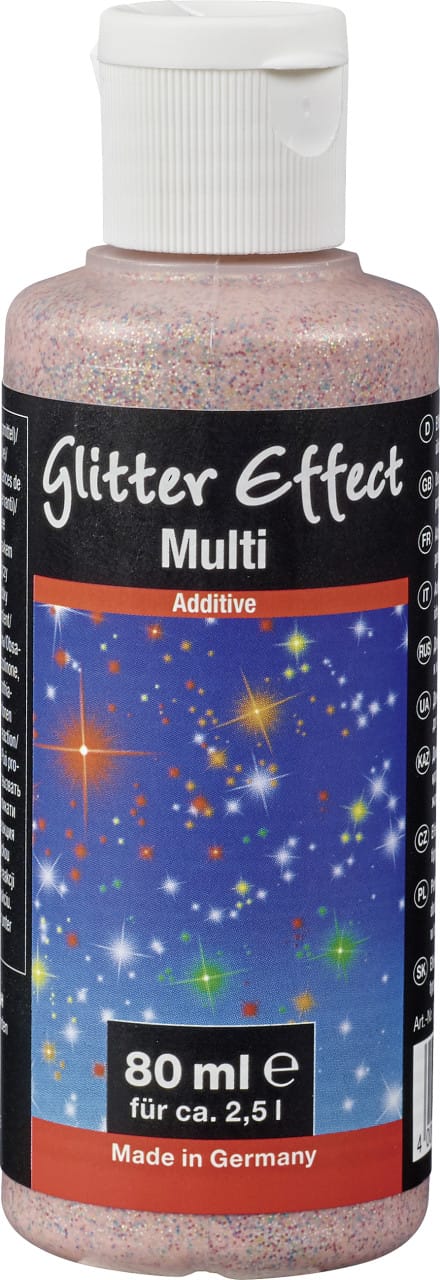 Glitter Effect Multi 80 ml Struktur- & Effektfarbe - Decotric