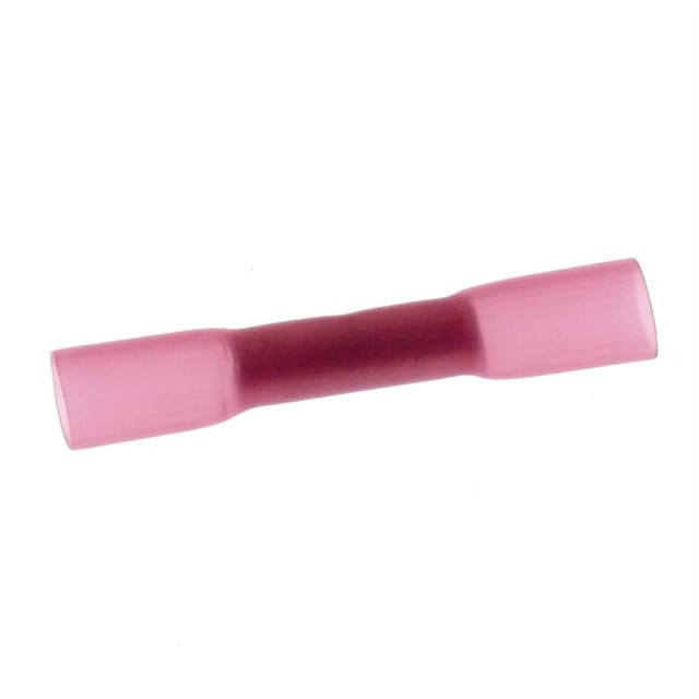 Weitere - Stoßverbinder 0,5 - 1,5 mm², rot, 10 Stück Verbindungsklemmen