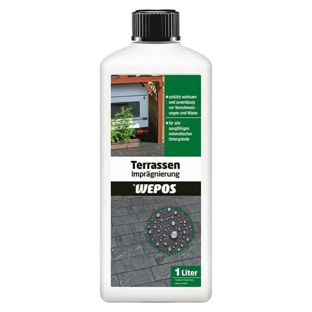 Wepos Terrassenimprägnierung 1 l Spezialreiniger