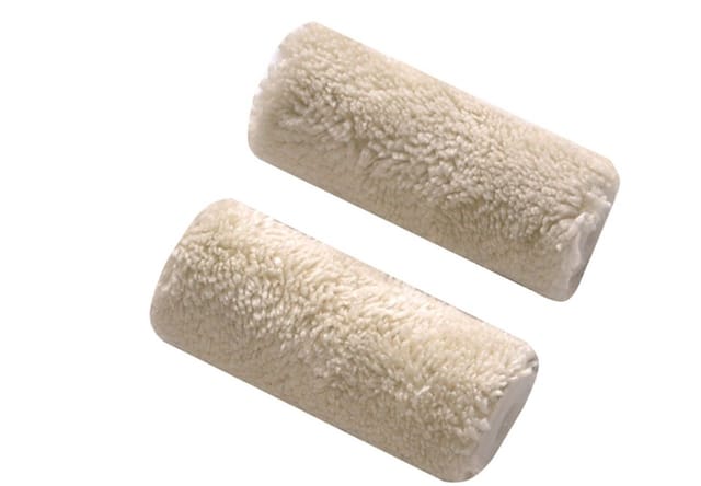 Nespoli - Lasurwalzen 2 Stück, 5 cm, mit antihaftbeschichteten surface protector Farbroller