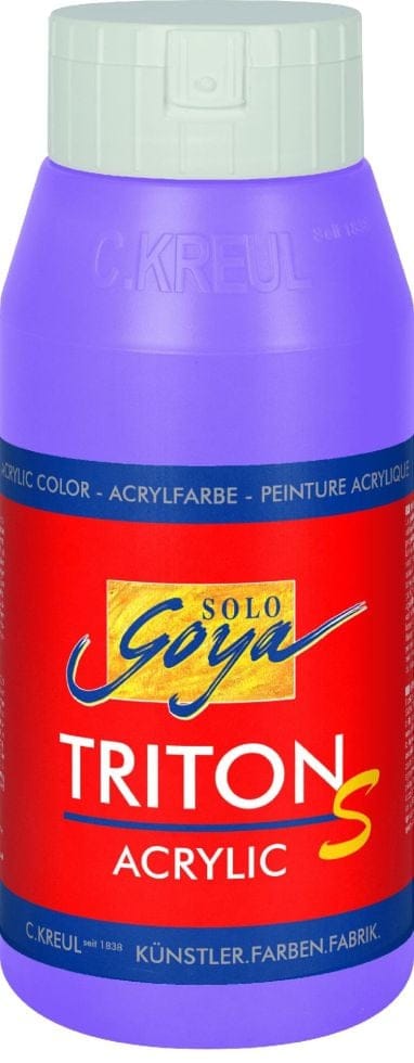 Solo Goya Acrylic Triton s flieder 750 ml Künstlerfarben - Kreul