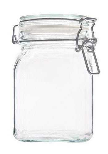 Omega - Drahtbügelglas 750 ml 10 x 10 x 14,2 cm Wein- und Obstverarbeitung