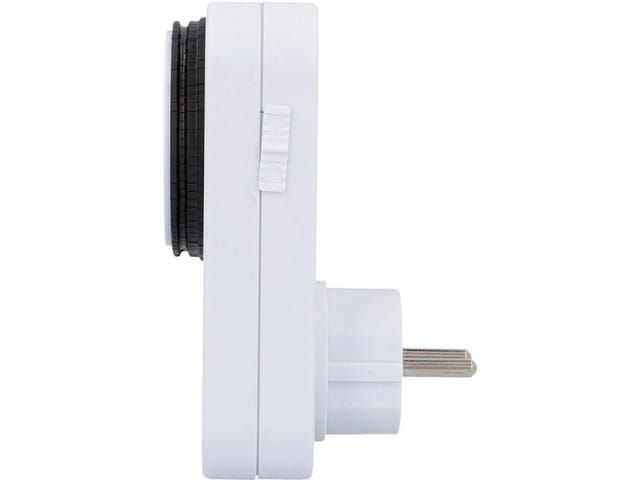 Wochenzeitschaltuhr analog weiß Zeitschaltuhr max. 3.500 W