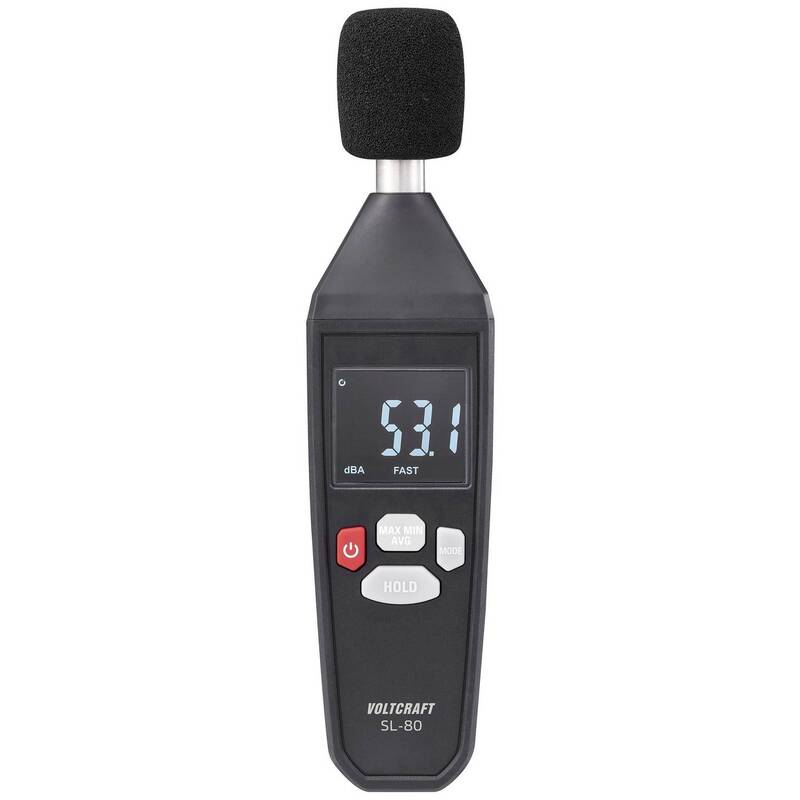 [neuwertig] B-ware Voltcraft Schallpegel-messgerät Sl-80 30-130 Db Messgerät Schallpegel 136g Lcd