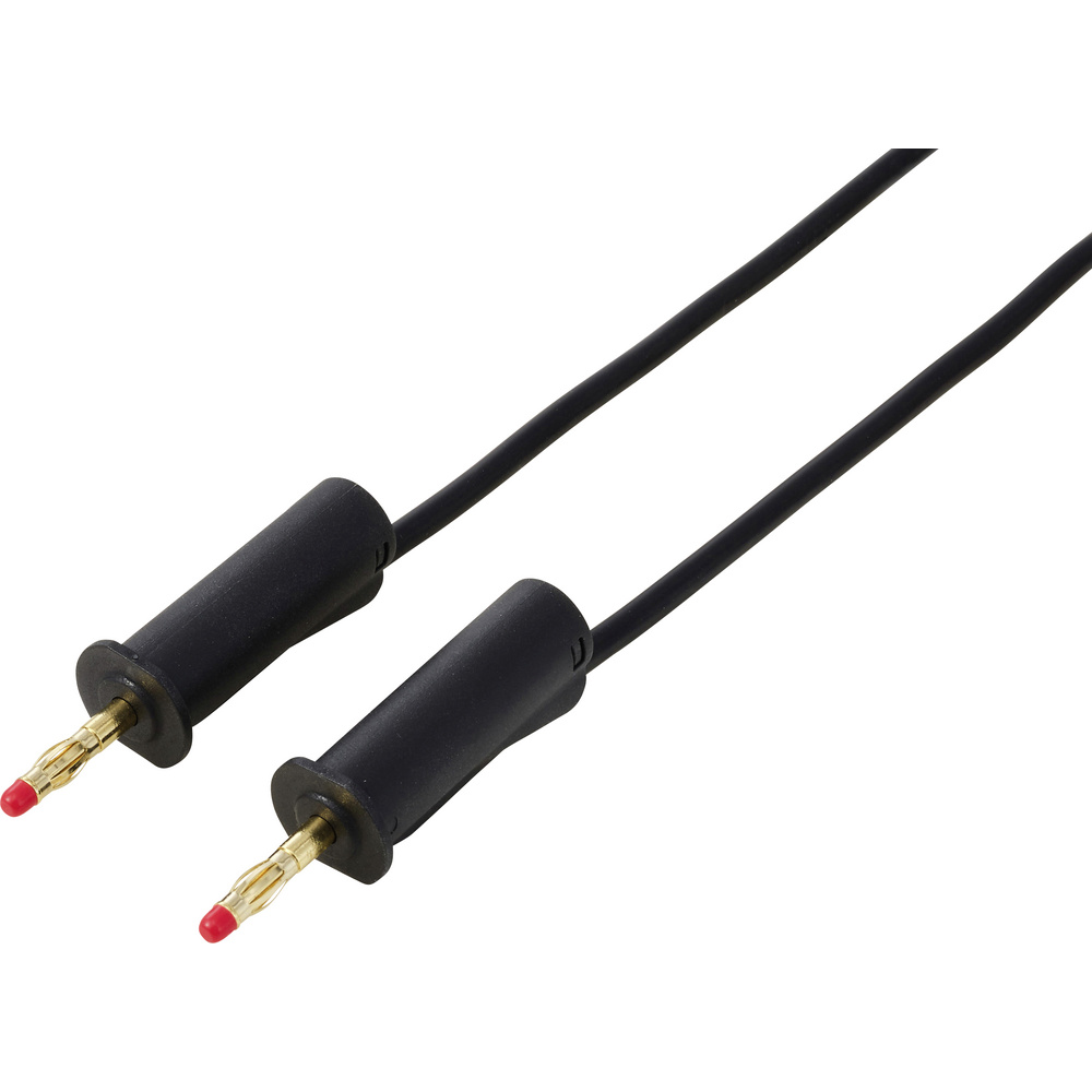 Voltcraft Msb-132 2m Schwarz Messleitung 4 Mm-stecker 4 Mm-stecker 2 M Schwarz 1 St.