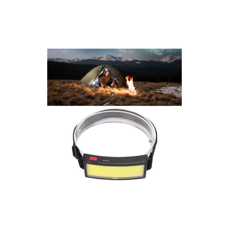 Led-stirnlampe, Ultraleichter Led-scheinwerfer, Cob-stirnlampe Für Outdoor-camping, Dubuns