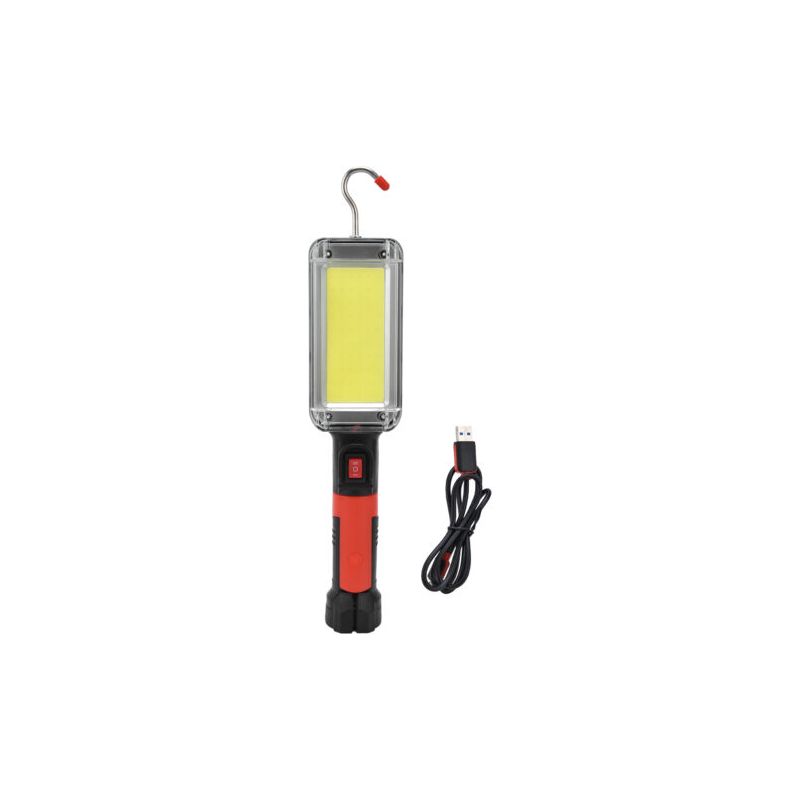 Tragbare 20-w-led-arbeitsleuchte, Wiederaufladbare Magnetische Arbeitsleuchte Mit Haken, Ideal Für Camping Und Reparaturen Im Freien