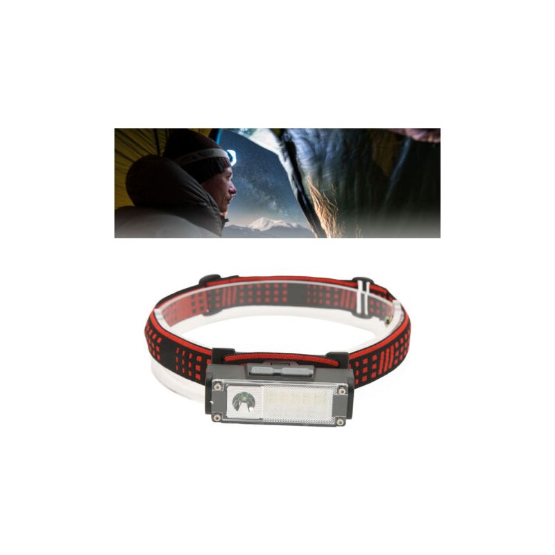 Wiederaufladbare Usb-typ-c-stirnlampe, Superhelle Outdoor-stirnlampe 300–400 Lm Mit 4 Leuchtmodi, Dubuns