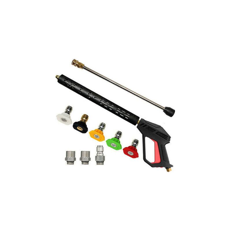 Hochdruckreinigerpistole – 5-düsen-set – 4000 Psi – M22-schlauch Für Hochdruckreiniger – 4000 Psi