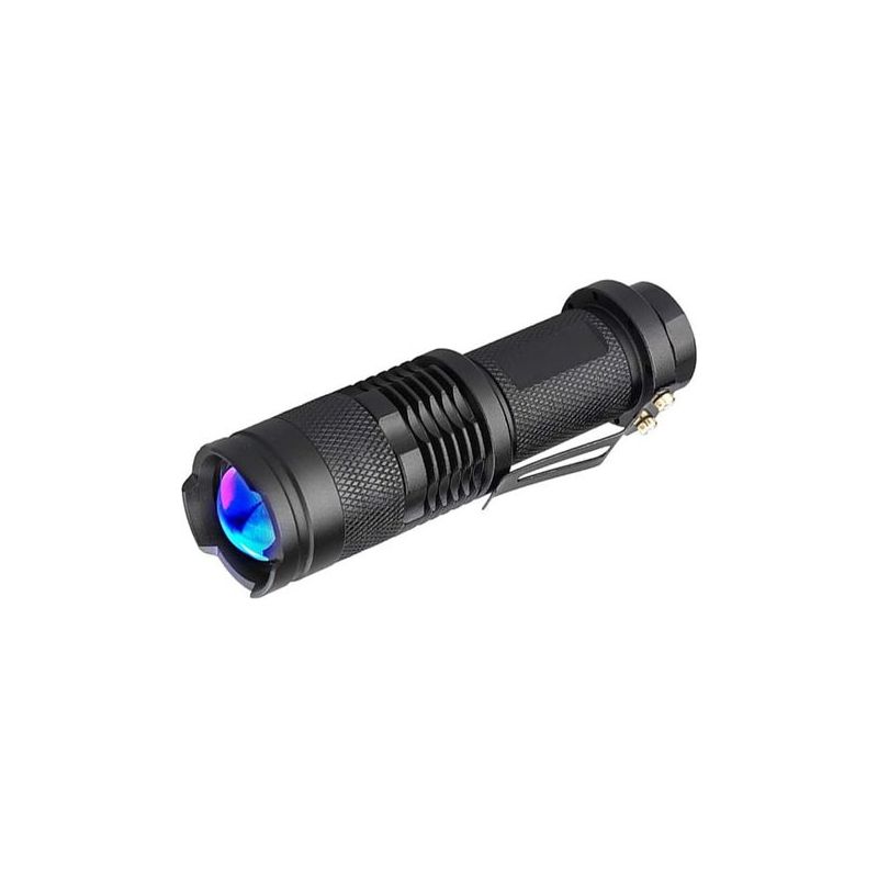 Tragbare, Zoombare 365-nm-uv-lampe Mit Aluminiumrahmen, Skorpiondetektor, Werkzeug Zur Echtheitsprüfung Von Dokumenten