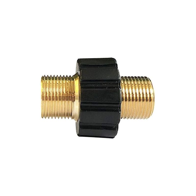 Ymyny Schlauch-schnellkupplung, Doppelstecker M22 X 1,5 Hochdruckreiniger-adapter, Kompatibel Mit Kärcher, Kärcher Hd & Hds Hochdruckreiniger-schlauch (14 Mm Durchmesser)
