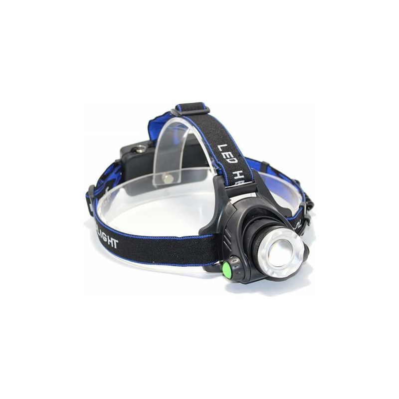 Wiederaufladbare Led-stirnlampe, 8000 Lumen T6/l2 Led-stirnlampe Mit 3 Modi, Zoombar, Wasserdicht Und Taschenlampenähnlich.