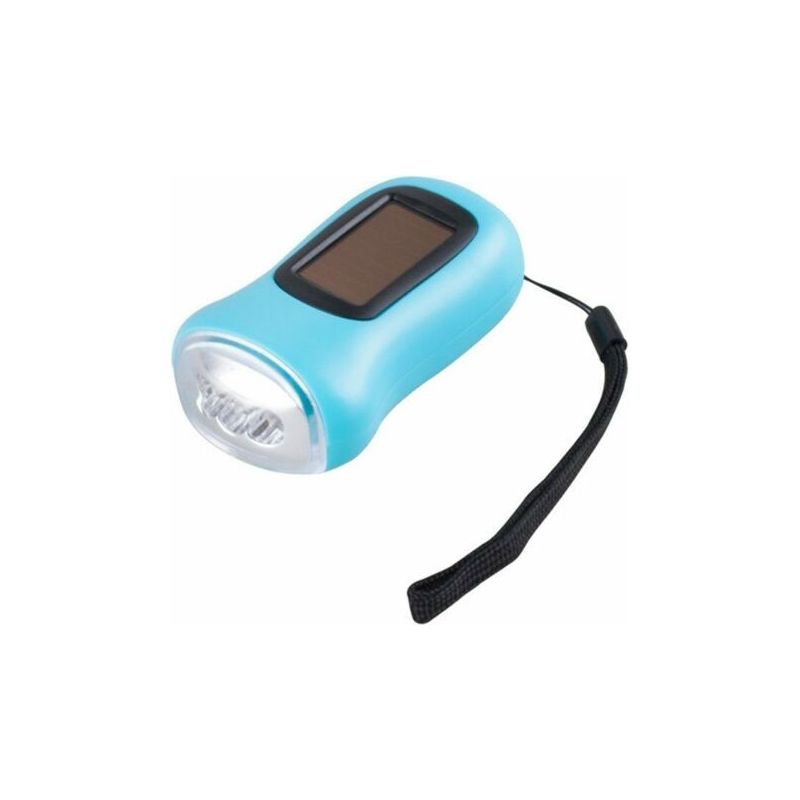Handkurbel-solartaschenlampe, Tragbare Mini-taschenlampe Für Den Außenbereich
