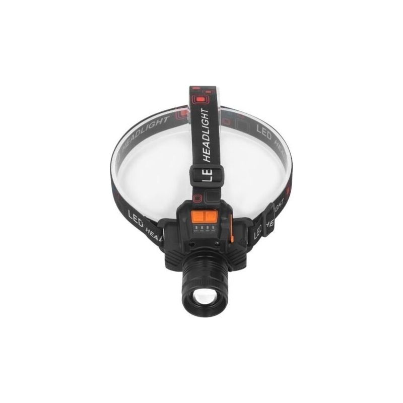 Wiederaufladbare Usb-stirnlampe – 1500 Lm – 2400 Mah – 3 Leuchtmodi