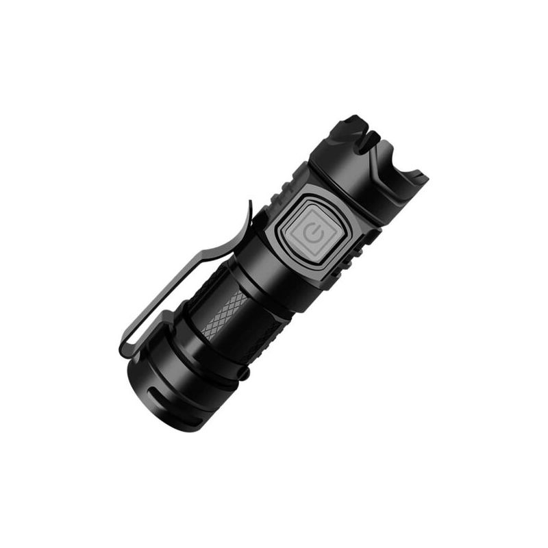 Kompakte Led-taschenlampe Mit Usb-ladefunktion Und 3 Dimmstufen, Geeignet Für Katastrophenschutz, Stromausfälle, Notfälle, Camping, Bergsteigen Und Nachtangeln.