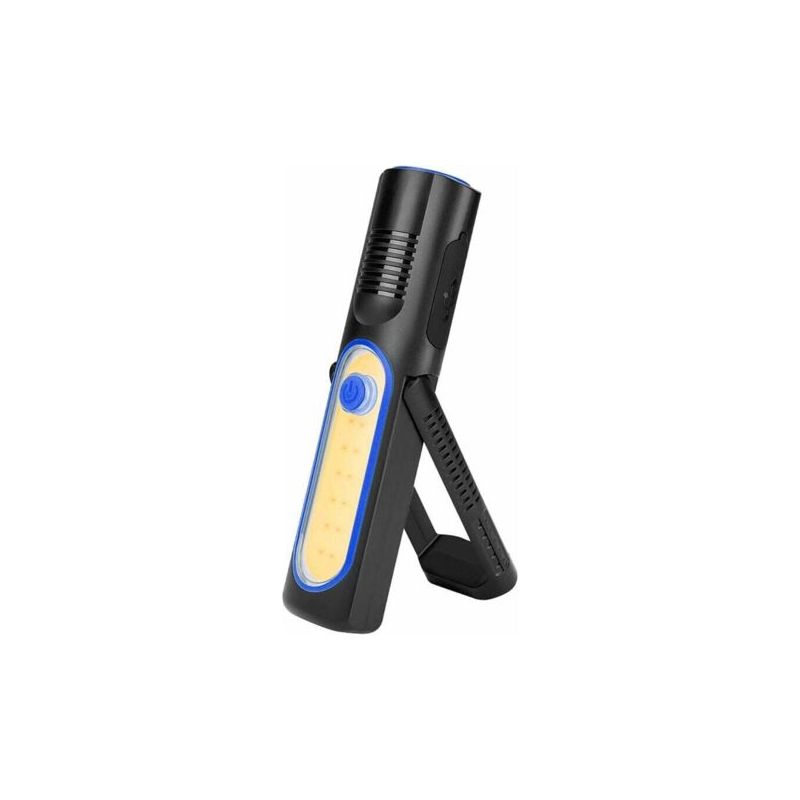 Multifunktionale, Wiederaufladbare Taschenlampe, Notarbeitsleuchte, Fahrzeugleuchte, Tragbare Außenleuchte (blau)