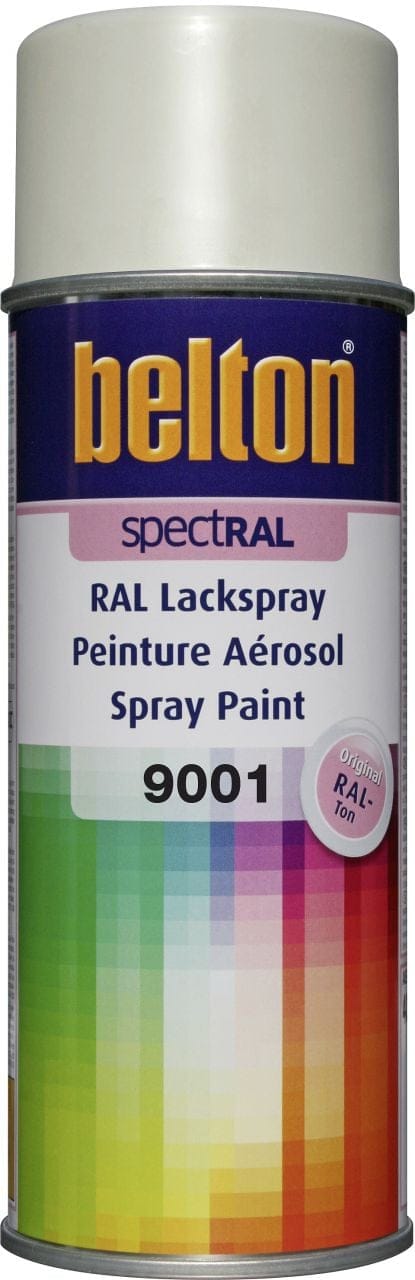 SpectRAL Lackspray 400 ml cremeweiß Sprühlack Buntlack Spraylack - Belton
