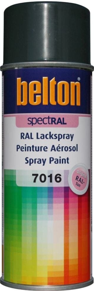SpectRAL Lackspray 400 ml anthrazitgrau Sprühlack Buntlack Spraylack - Belton