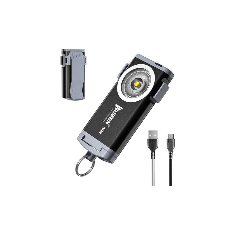 Hochleistungsfähige, Wiederaufladbare Richt-taschenlampe, Ultrahell, Schwarz