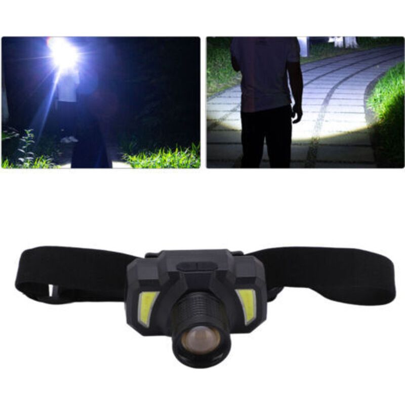 Led-stirnlampe, Wiederaufladbare Led-stirnlampe, Lange Akkulaufzeit, Nachtangeln, Kleine Spezialtaschenlampe, Dubuns