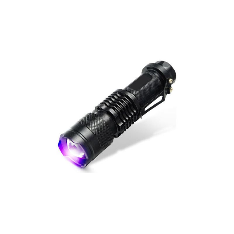 365°-taschenlampe Mit Violettem Licht Zur Fluoreszenzmaskenprüfung