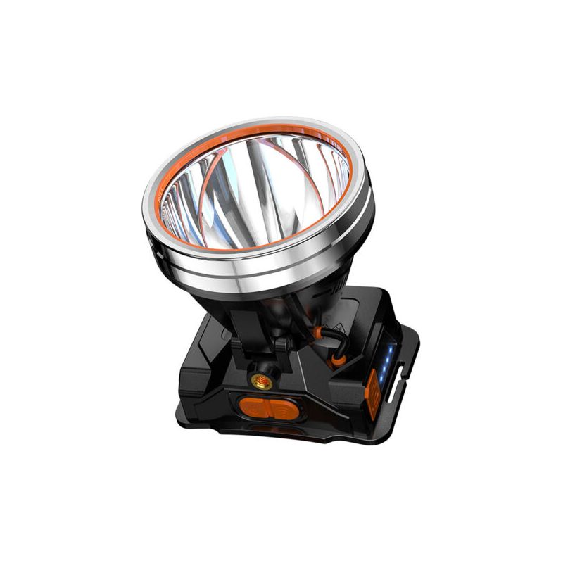 Hochleistungsfähige, Wiederaufladbare Stirnlampe/taschenlampe Mit Vier Kernen, Ideal Zum Campen, Jagen Und Angeln. Weißes Licht.
