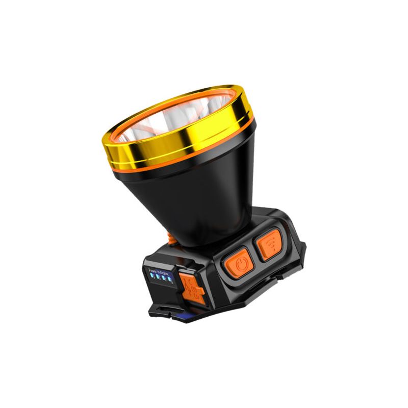 Wiederaufladbare, Per Usb Aufladbare Stirnlampe Mit Sensor, Ultrahell, Ideal Für Camping, Angeln Und Jagen, Weißes Licht. 55 Watt Lampendocht.