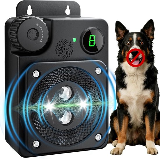 Antibellgerät Für Hunde, Ultraschall-antibellbox Mit 3 Einstellungen Zur Unterdrückung Des Nachbarhundebellens, Antibellgerät Mit Einer Reichweite Von 15 Metern
