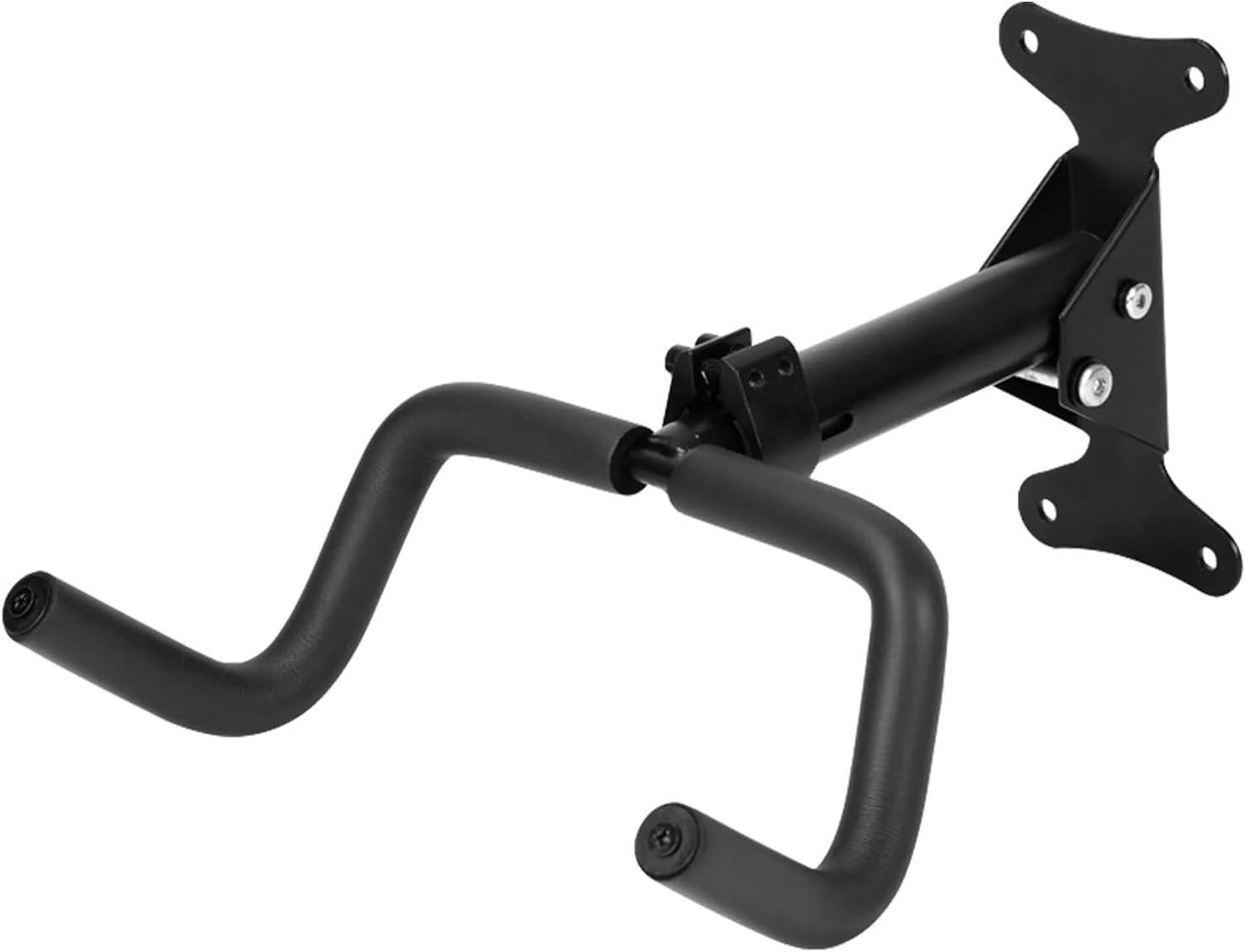 Fahrrad-wandhalterung – Verstellbarer, Faltbarer Fahrradständer – Geeignet Für Mountainbikes, Rennräder Und E-bikes – Platzsparend, Schwarz