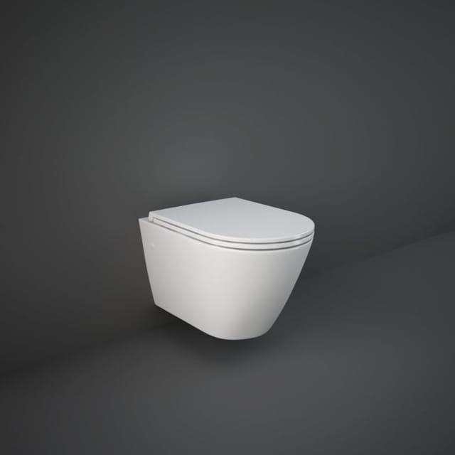 Rak Ceramics - rak Resort wc RST23AWHA, spülrandlos wandhängend, weiß