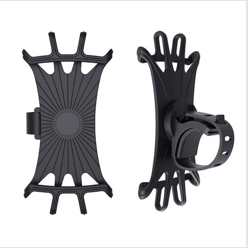 Flexible Handyhalterung – Für Fahrräder (geeignet Für Mountainbikes, Motorräder, Roller) – Für Smartphones Bis Zu 6–8 Cm Breite Und 13–15 Cm Höhe – 6–8 Cm