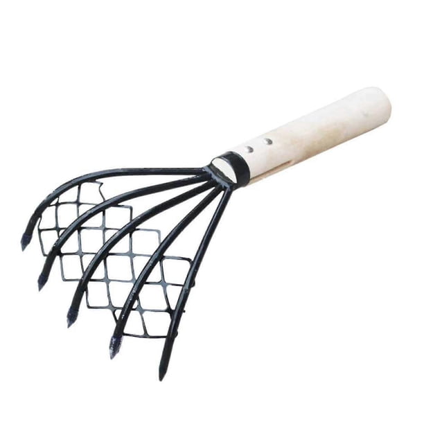 Mit Netz, Klauenrechen, Gartenrechen, Stahlrechen, Handrechen Zum Ausgraben Von Meeresfrüchten