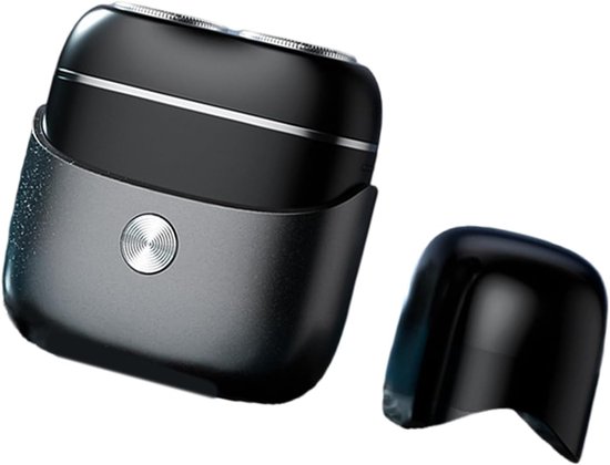 Wasserdichter Elektrorasierer – Wiederaufladbarer Mini-rasierer (380 Ml) – Ipx7 Wasserdicht – Usb-c-anschluss – Geeignet Für Gesicht Und Körper – Schwarz