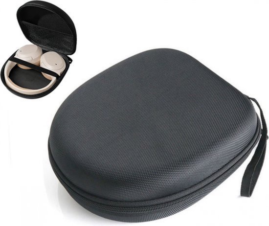 Hartschalen-kopfhörertasche – Für On-ear-/ohrmuschelkopfhörer – Stoßfest Und Wasserdicht – Tragbar – Für Die Meisten Marken/bluetooth-/kabelgebundene Kopfhörer – 22 X 19 X 6,5 Cm