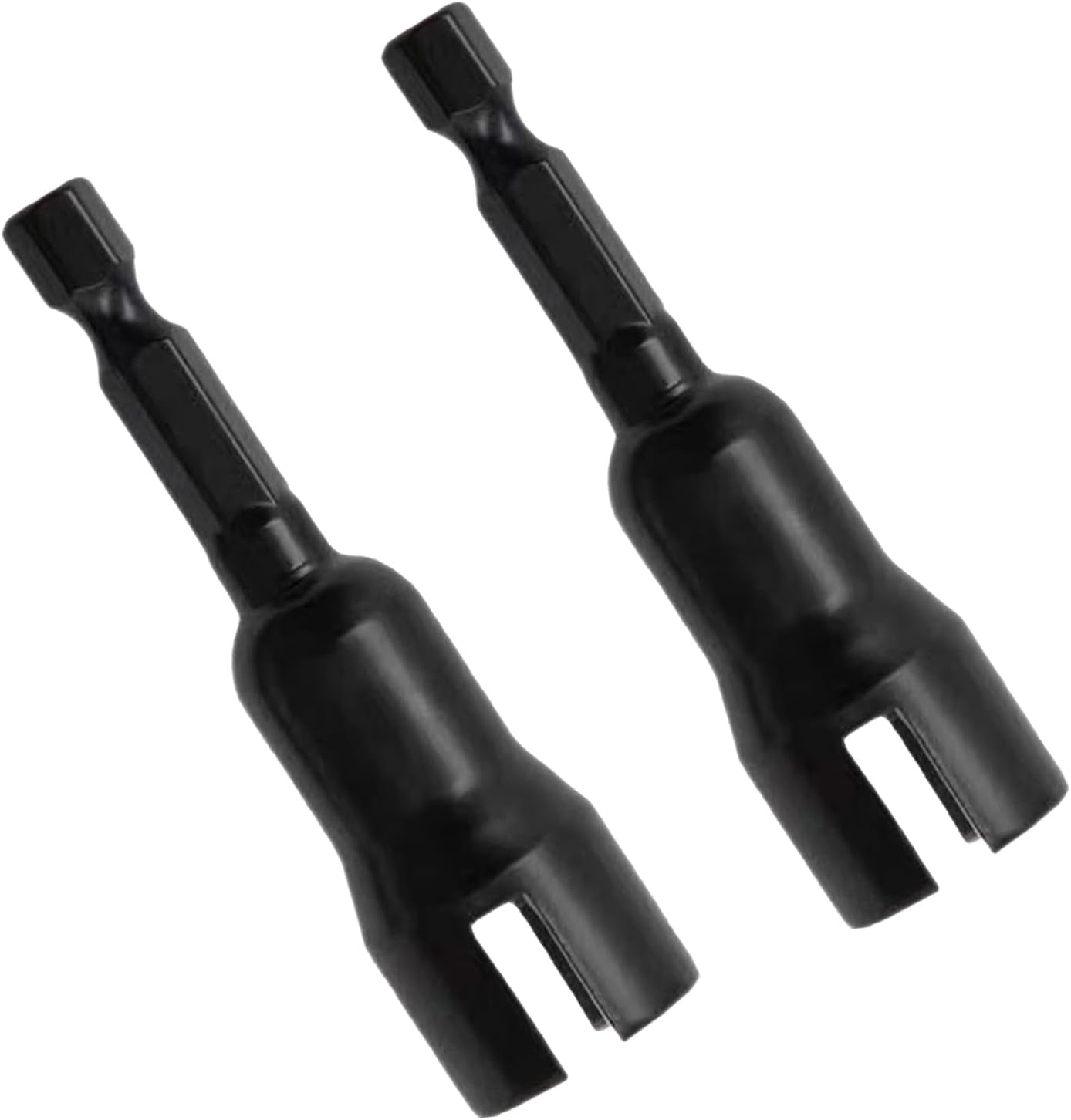 2-teiliges Mutternschraubendreher-set, 1/4-zoll-sechskantschlüssel Mit Schlüsselkopf, Geeignet Für Schrauben, Ösenmuttern Und Blechmuttern. Passend Für Die Meisten Automodelle. (schwarz)