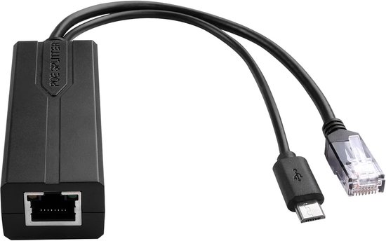 Splitter, Micro-usb-schnittstelle, 48 V Auf 5 V, Geeignet Für Gigabit-netzwerkkameras Und -geräte.