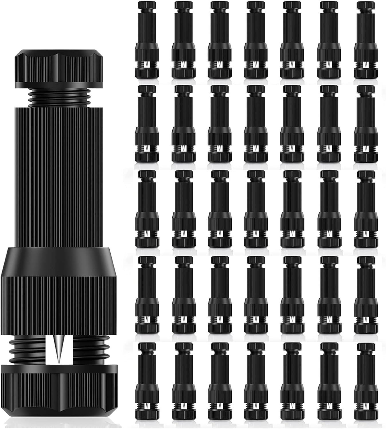 36-teiliges Wasserdichtes Niederspannungs-drahtverbinderset Für 12/2- Und 14/2-gartenbeleuchtungskabel
