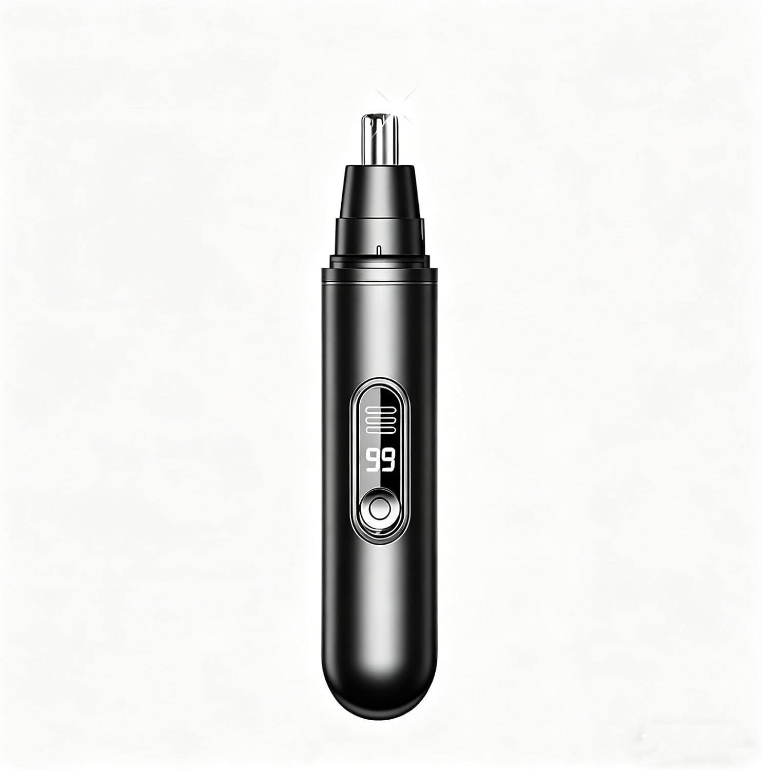 Nasenhaartrimmer, Usb-aufladbar, Led-anzeige, Elektrischer Nasenhaarentferner, Unisex, Modell 1