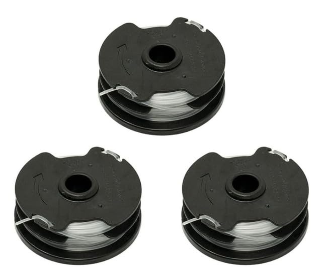 3-teiliges Set Ersatzspulen Für Trimmseile Für Parkside Prt 550 A1-b2-c3