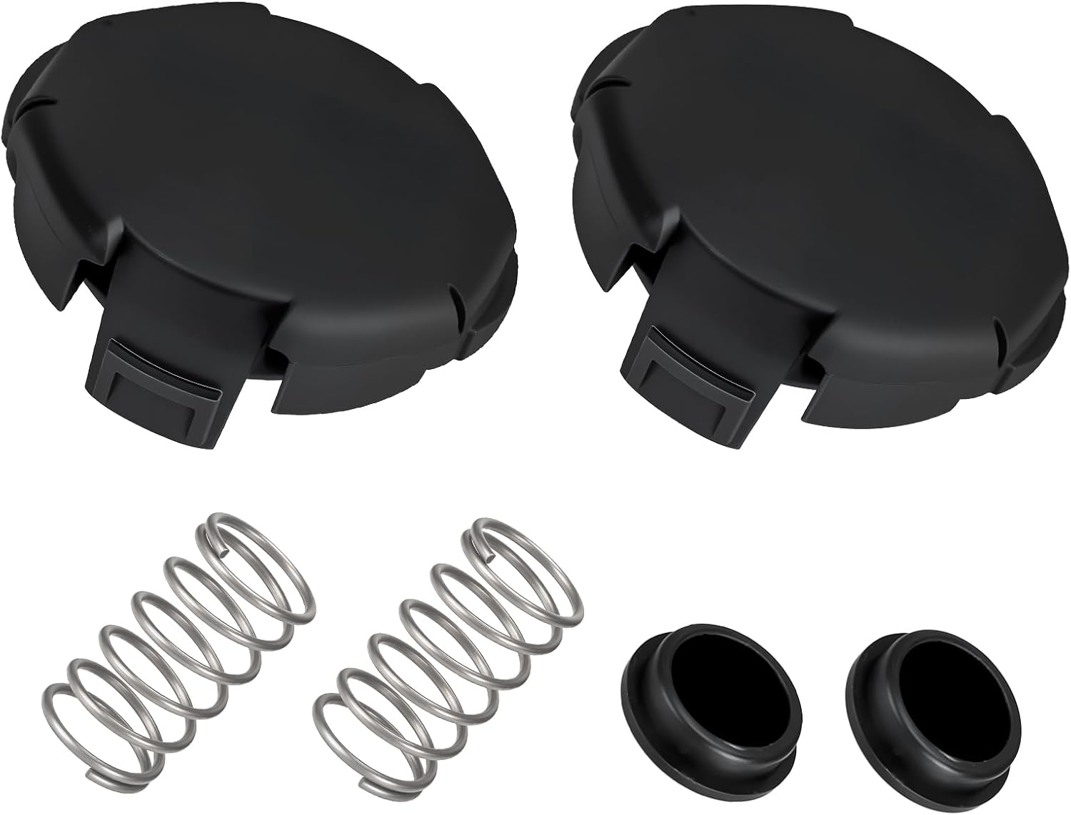 Rasenmäherkopf-abdeckung Und Federsatz, Rasenmäher-rollenabdeckung Für Speed-feed 400 Trimmerkopf – 2er-pack